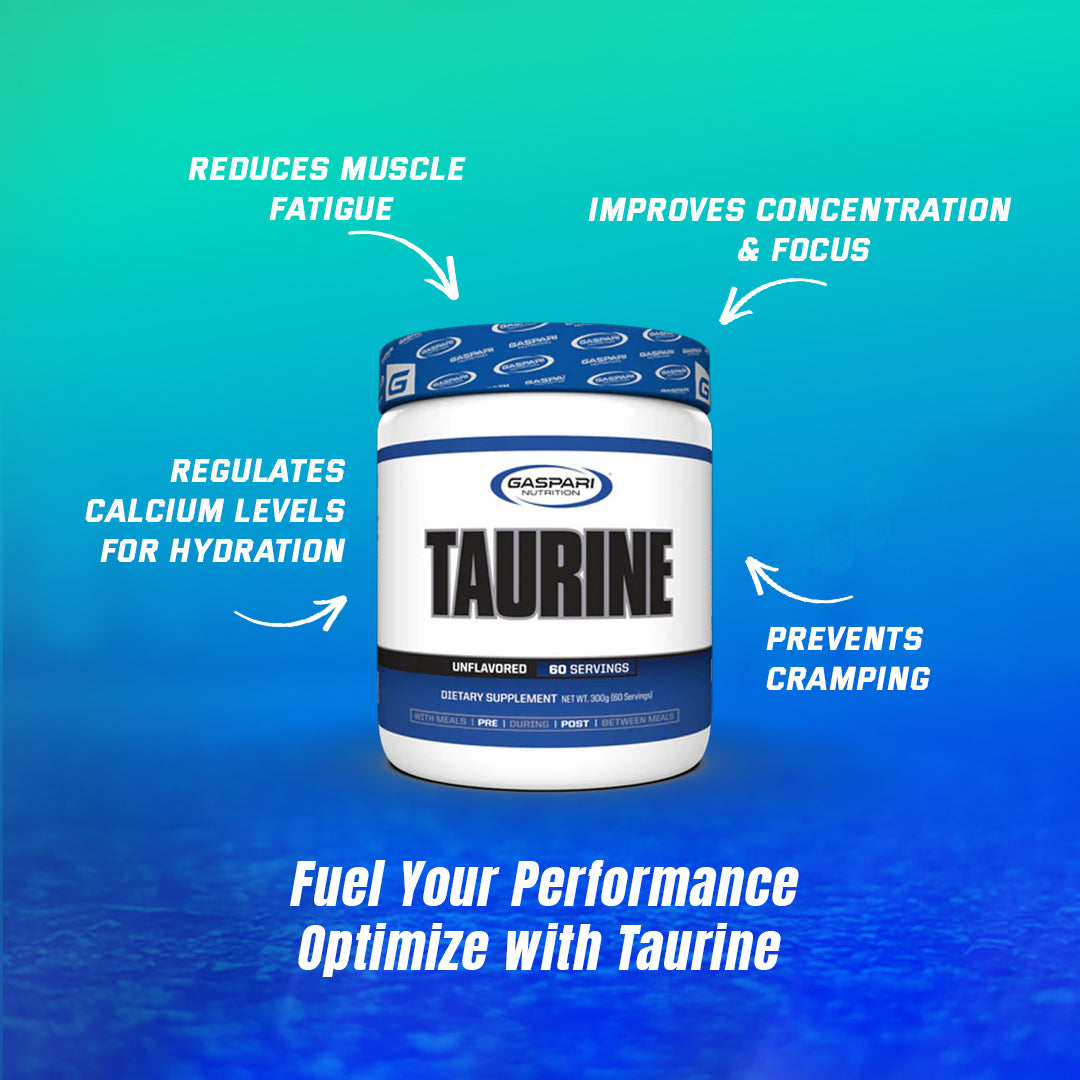 Taurine – Optimize Hydration & Performance