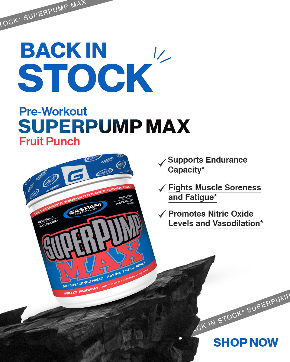 Superpump max - fruit punch gaspari nutrition