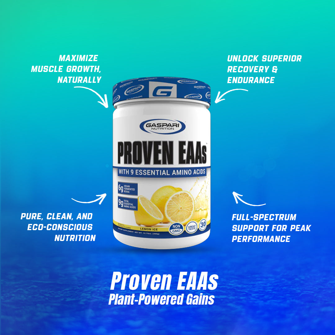 PROVEN EAAs™ | WITH 9 ESSENTIAL AMINO ACIDS