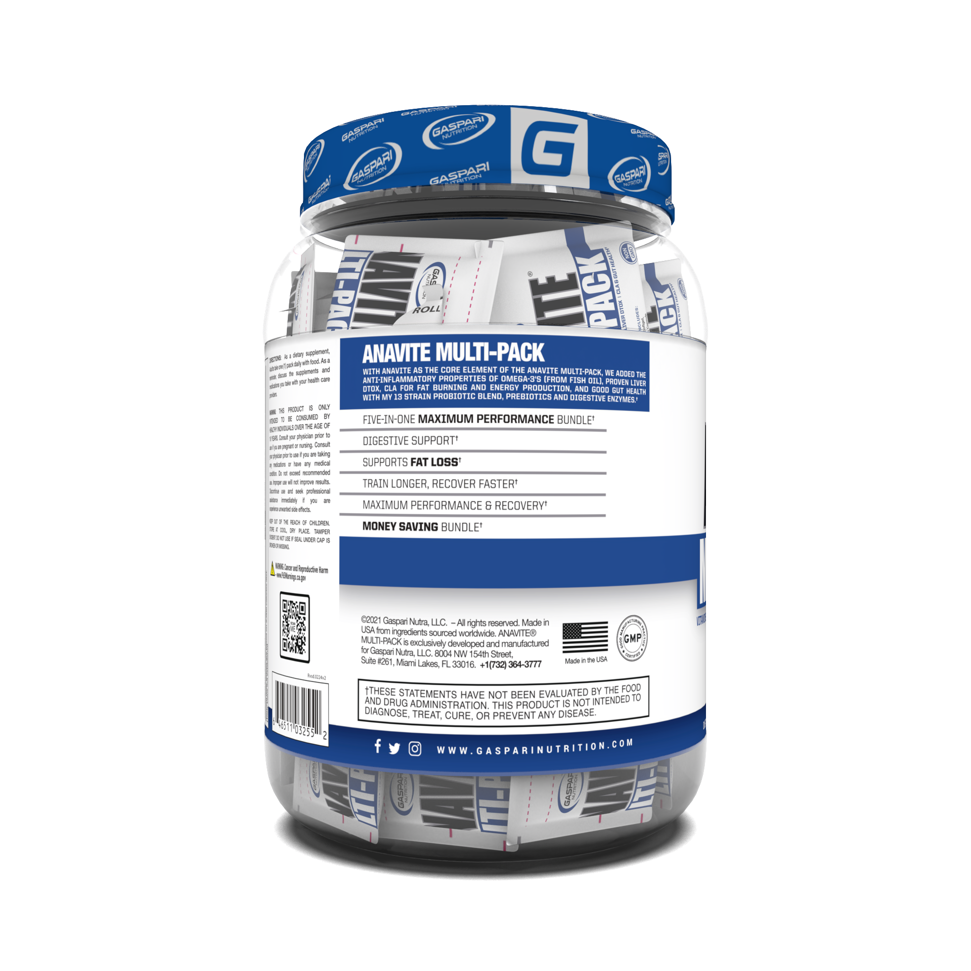 Anavite Multi-Pack | Multivitamin for Athletes