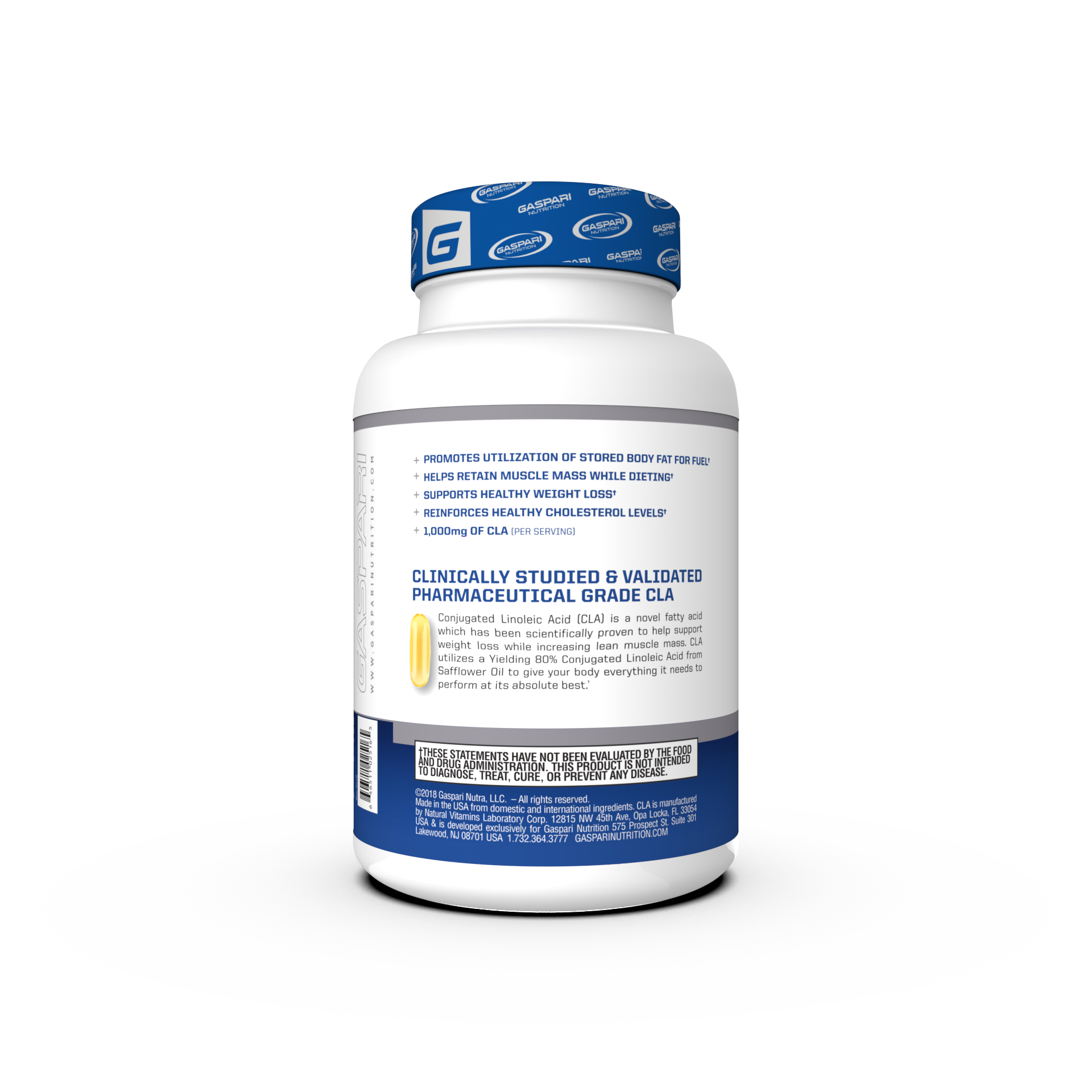 CLA – 1000mg Softgels for Weight Loss and Muscle Retention