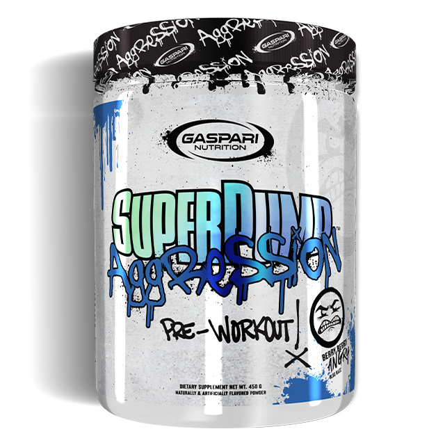 SuperPump Aggression - Next-Gen Pre-Workout - Gaspari Nutrition